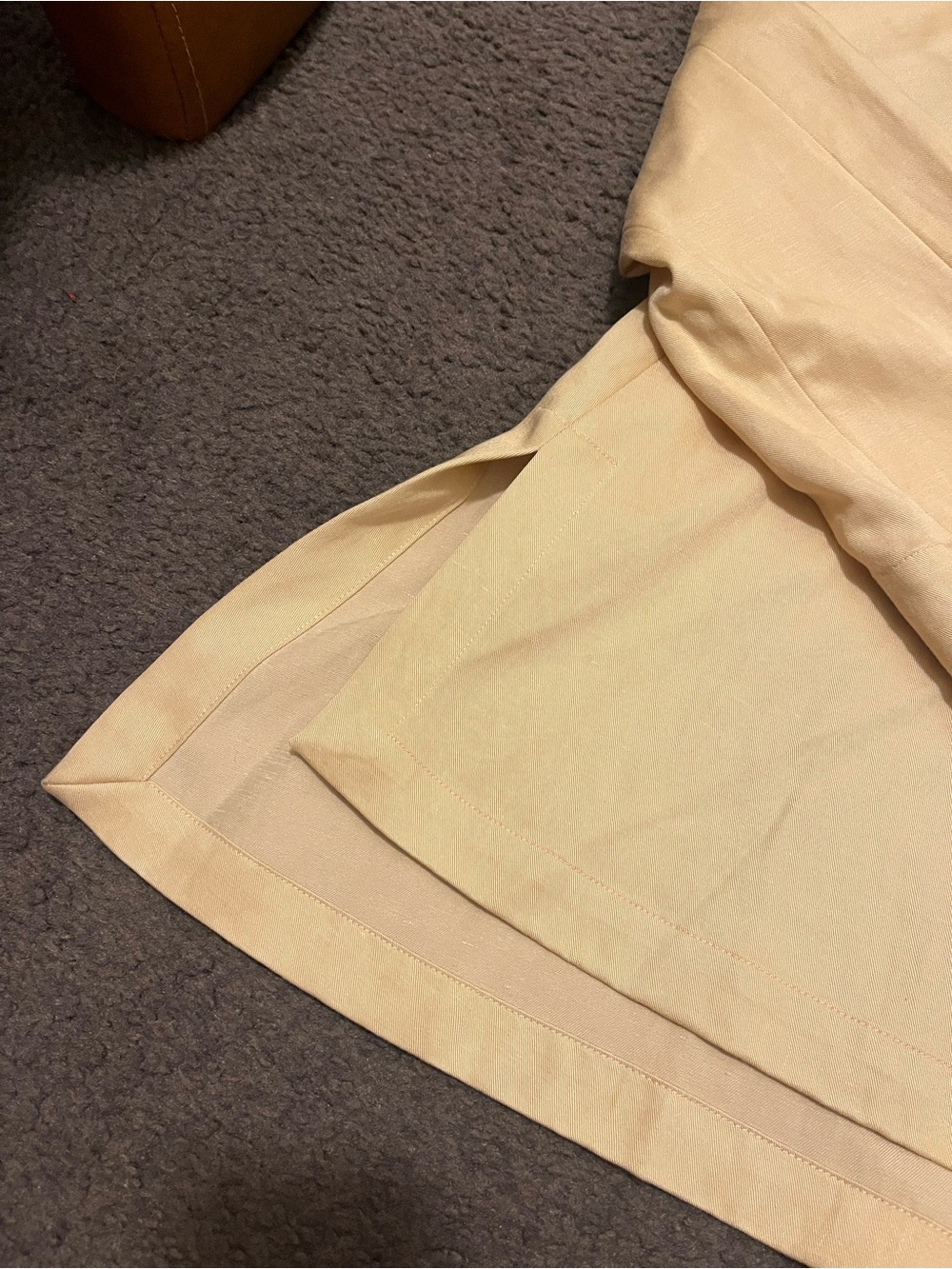 M.M. Lafleur Annette Everyday Twill Top In Butter Yellow - Picture 8 of 9